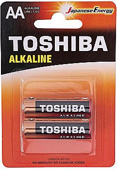 Батарейка TOSHIBA LR6 Economy Alkaline BP (2 шт/бл.) цена указ. за бл. Батарейка TOSHIBA LR6 Economy Alkaline BP (2 шт/бл.) цена указ. за бл.
