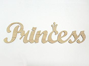 Заготовка Слово "Princess", 0899