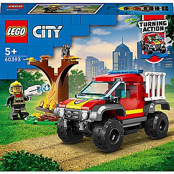 Конструктор Lego City "Пожарно-спасательный внедорожник", 60393 Конструктор Lego City "Пожарно-спасательный внедорожник", 60393