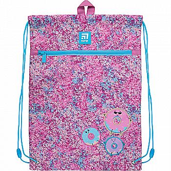 Сумка для взуття Kite з кишенею 601M Donuts, K21-601M-7 Сумка для взуття Kite з кишенею 601M Donuts, K21-601M-7