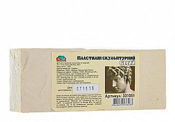 Пластилін ``Скульптурний``, білий, 800 г, 402304 Пластилін ``Скульптурний``, білий, 800 г, 402304
