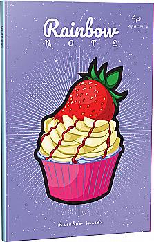 Блокнот А5 "Artbook Rainbow - Cake" blue, 901203 TM Profiplan Блокнот А5 "Artbook Rainbow - Cake" blue, 901203 TM Profiplan