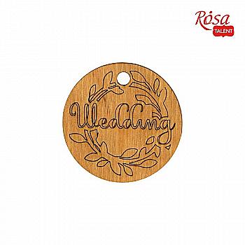 Мини-заготовка Тег "Wedding", фанера, 1 шт, Rosa Talent (10) Мини-заготовка Тег "Wedding", фанера, 1 шт, Rosa Talent (10)