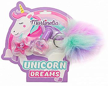 Набір дитячої косметики "Unicorn dreams" з брелком (2 позиції), 30502, Martinelia Набір дитячої косметики "Unicorn dreams" з брелком (2 позиції), 30502, Martinelia