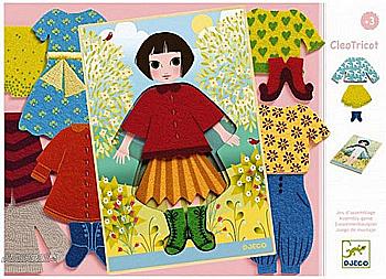 Игра развивающая детская "Клео Трикот" DJECO, DJ01697