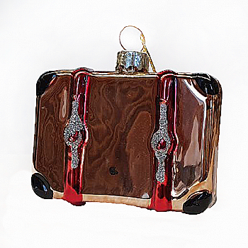 Ялинкова прикраса Валіза коричнева 7*5,5 см, YQU2287-1 Ялинкова прикраса Валіза коричнева 7*5,5 см, YQU2287-1