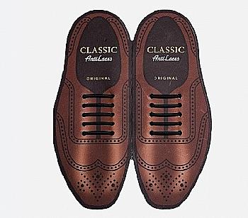 Силіконові антишнурки AntiLaces Classic, 30 мм, 10 шт, чорні Силіконові антишнурки AntiLaces Classic, 30 мм, 10 шт, чорні