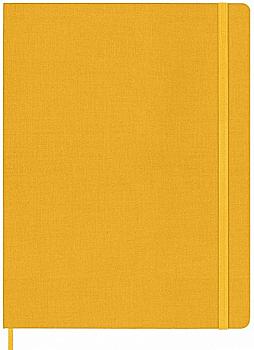 Записник Жовтогарячий великий лінійка, Moleskine Silk, QP090M2SILK Записник Жовтогарячий великий лінійка, Moleskine Silk, QP090M2SILK