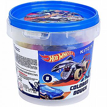 Тісто кольорове 8*20 г (2 формочки+стек) HW, HW21-137 Тісто кольорове 8*20 г (2 формочки+стек) HW, HW21-137