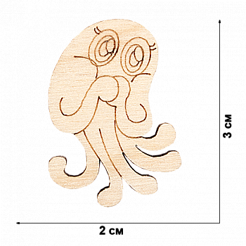 Заготовка дерев`яна для декорування, FLC-126