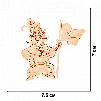 Заготовка деревянная для декорирования, FLC-371