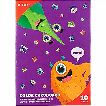 Картон цветн. двухсторонний A5 10 л/10 цв. Jolliers, K20-289