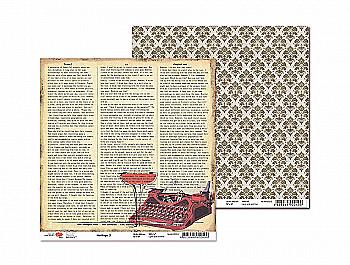 Папір для скрапбукінгу "Heritage" 3, двосторонній, TM ROSA Talent