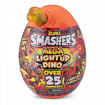 Іграшка в наборі SMASHERS Light-Up Dino Mega, з аксесуарами-B, серія 4, 7474B Zuru Іграшка в наборі SMASHERS Light-Up Dino Mega, з аксесуарами-B, серія 4, 7474B Zuru