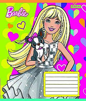 Зошит 12 кл. 1В Barbie World, 761723 (4187) Зошит 12 кл. 1В Barbie World, 761723 (4187)