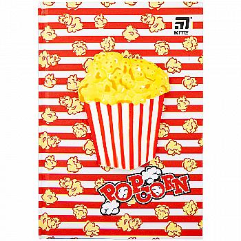 Блокнот А5 80 арк. Popcorn, тв. обкл., сквіш, клітинка, K20-284-4 Блокнот А5 80 арк. Popcorn, тв. обкл., сквіш, клітинка, K20-284-4