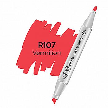 Маркер двухсторонний Vermilion - Киноварь, R107, 99IDEAS Маркер двухсторонний Vermilion - Киноварь, R107, 99IDEAS