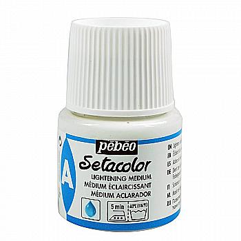 Фарба-медіум освітлюючий для тканин Setacolor 45 мл, 391014 Pebeo Фарба-медіум освітлюючий для тканин Setacolor 45 мл, 391014 Pebeo