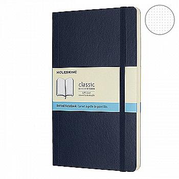 Блокнот Сапфир мягкий средний точка, Moleskine Classic, QP619B20 Блокнот Сапфир мягкий средний точка, Moleskine Classic, QP619B20
