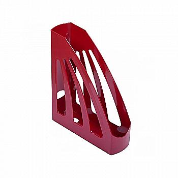 Лоток для паперів вертикальний ЛВ-03, темно-червоний, КиП Лоток для паперів вертикальний ЛВ-03, темно-червоний, КиП