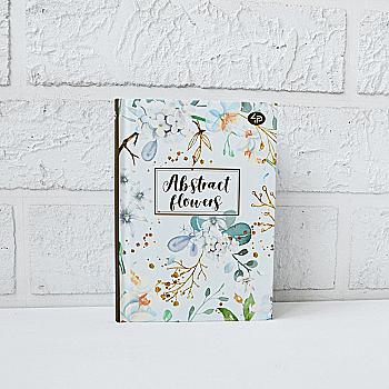 Блокнот А6 "Abstract flowers" blue, 902484, TM Profiplan Блокнот А6 "Abstract flowers" blue, 902484, TM Profiplan