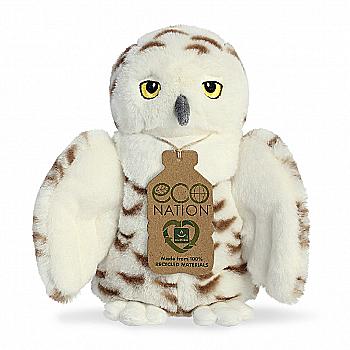 Мягкая игрушка ECO Снежная сова 20, 200116A Мягкая игрушка ECO Снежная сова 20, 200116A