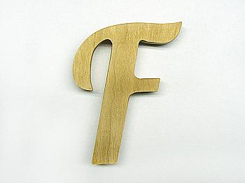 Заготовка Буква "F", 1398f