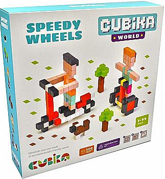 Конструктор дерев`яний "Cubika World" Швидкі колеса, 15290 Конструктор дерев`яний "Cubika World" Швидкі колеса, 15290