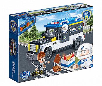 Конструктор "Поліція" Поліцейське авто, 242 елм., 7005, Banbao Конструктор "Поліція" Поліцейське авто, 242 елм., 7005, Banbao