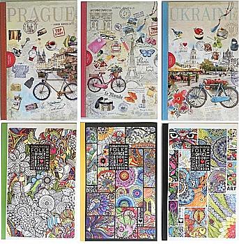 Блокнот А4 80 арк., інтегр. обкл., лінія, 16127/16131 (0910) Блокнот А4 80 арк., інтегр. обкл., лінія, 16127/16131 (0910)