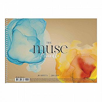 Альбом для акварели А4 20 л. "Muse" картон, PB-SC-020-313, (4689) Альбом для акварели А4 20 л. "Muse" картон, PB-SC-020-313, (4689)