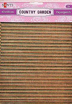 Папір для декупажу "Country garden" 2 арк., 40*60 см, 952519