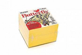 Папір для нотаток 90*90 мм 900 арк., не скл. пастель жовтий 33.28 Папір для нотаток 90*90 мм 900 арк., не скл. пастель жовтий 33.28