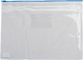 Папка-конверт А4 на блискавці, зелена BM.3946-04