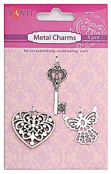 Набор подвесок металлических "Ключ" 3 шт, 952586