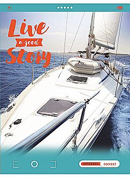 Зошит А4 48 кл. YES скоба Live story (3806) Зошит А4 48 кл. YES скоба Live story (3806)