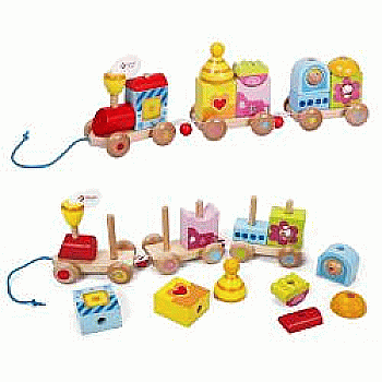 Игрушка деревянная Classic World "Поезд", 2558