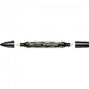 Маркер двосторонній Brushmarker, Лайм світлий, 0204368 W&N Маркер двосторонній Brushmarker, Лайм світлий, 0204368 W&N