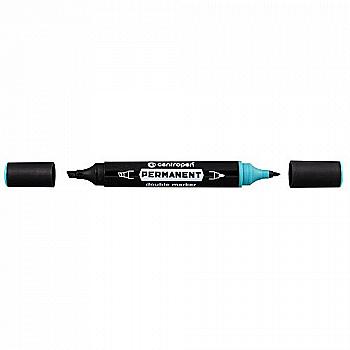 Маркер 1666 Permanent 1 мм Double, зелений CentroPen Маркер 1666 Permanent 1 мм Double, зелений CentroPen
