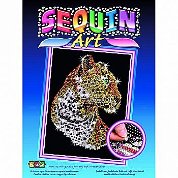 Набір для творчості Sequin Art blue Леопард, SA1208