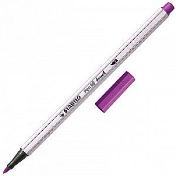 Ручка Stabilo Pen 68 brush 58 lilac, 14.2488 Ручка Stabilo Pen 68 brush 58 lilac, 14.2488