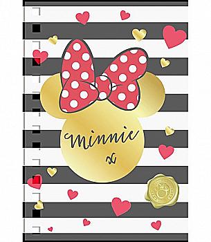 Зошит В6/144 кл. YES пл. обкл. Minnie mouse gold, 681495 Зошит В6/144 кл. YES пл. обкл. Minnie mouse gold, 681495
