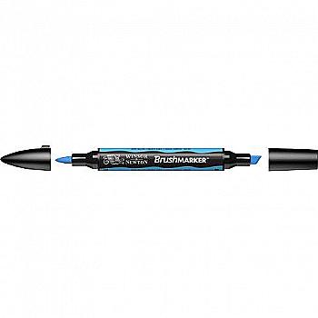 Маркер двосторонній Brushmarker, Небесно-блакитний, 0204621 W&N Маркер двосторонній Brushmarker, Небесно-блакитний, 0204621 W&N