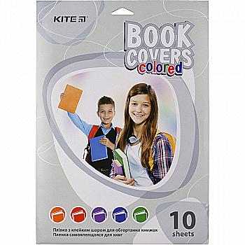 Плівка самоклеюча для книг 50*36 см, 10 арк., асорті кольорів, K20-308 Плівка самоклеюча для книг 50*36 см, 10 арк., асорті кольорів, K20-308
