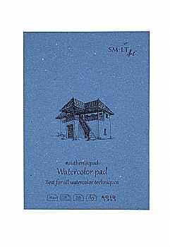 Блокнот-склейка для акварели Authentic А5, 280 г/м², 35 л, Smiltainis Блокнот-склейка для акварели Authentic А5, 280 г/м², 35 л, Smiltainis