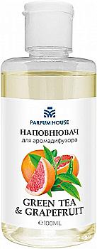Наповнювач для дифузора Parfum House Зелений чай та Грейпфрут 100 мл Наповнювач для дифузора Parfum House Зелений чай та Грейпфрут 100 мл