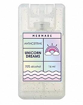 Антисептик-спрей для рук "Unicorn Dreams" 16 мл, MRA0025S, Mermade Антисептик-спрей для рук "Unicorn Dreams" 16 мл, MRA0025S, Mermade