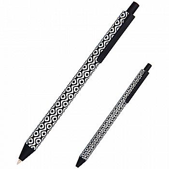 Ручка кулькова автоматична Snake біла, синя AB1092-03-A ***