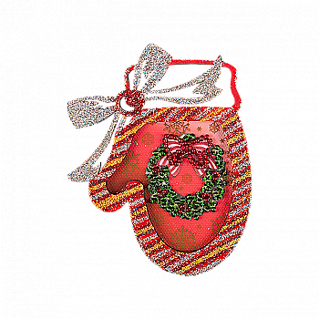 Іграшка ялинкова для вишивання бісером, FLE-021 Іграшка ялинкова для вишивання бісером, FLE-021