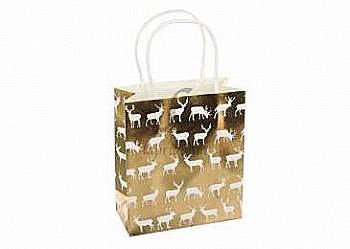 Подарочный пакет новогодний 15*17*7 см, 3-8719-875